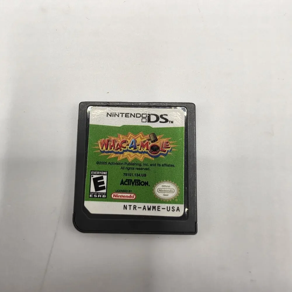 Whac A Mole WhacAMole Whack Nintendo DS Game Only - Tested